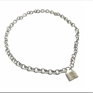 Tiffany & Co. Padlock Link Necklace